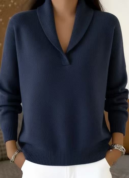 Navy sweater