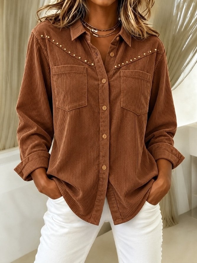 Brown shirt