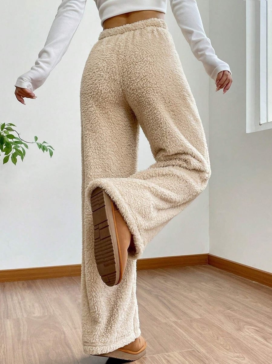 Apricot version with one leg raised
