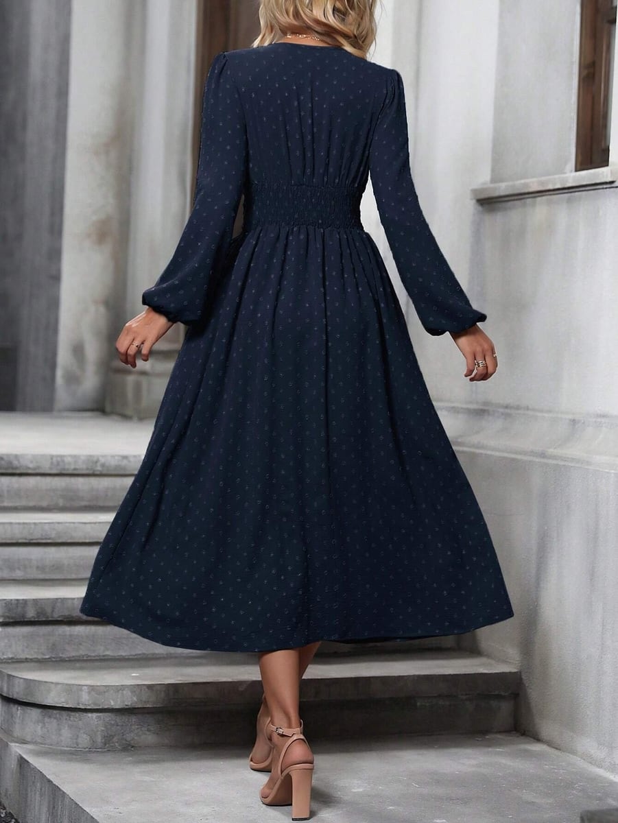 In navy