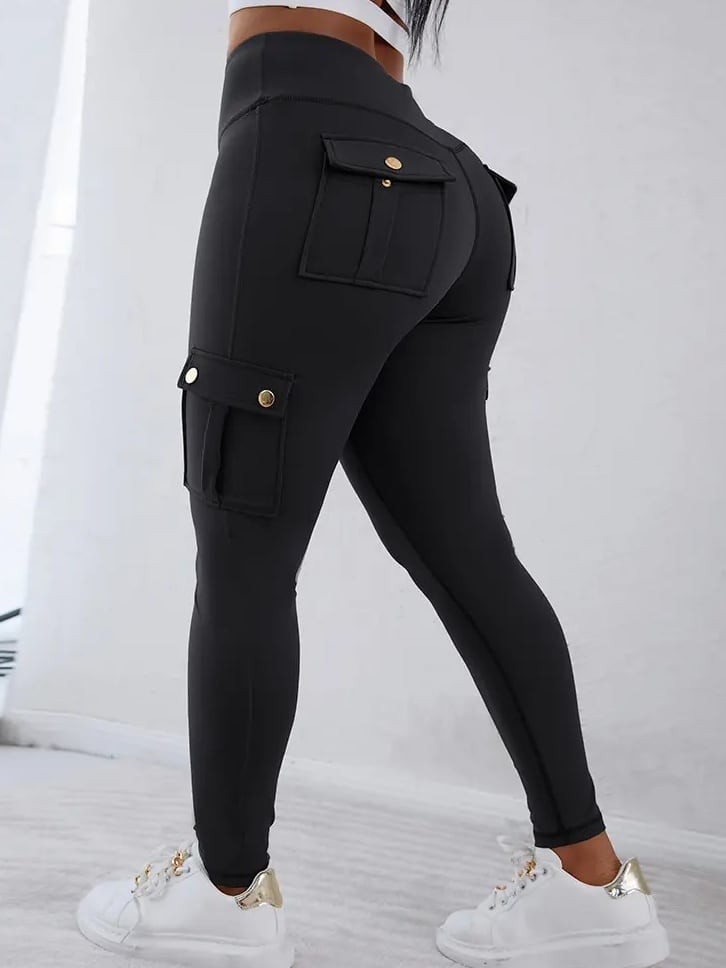 In black