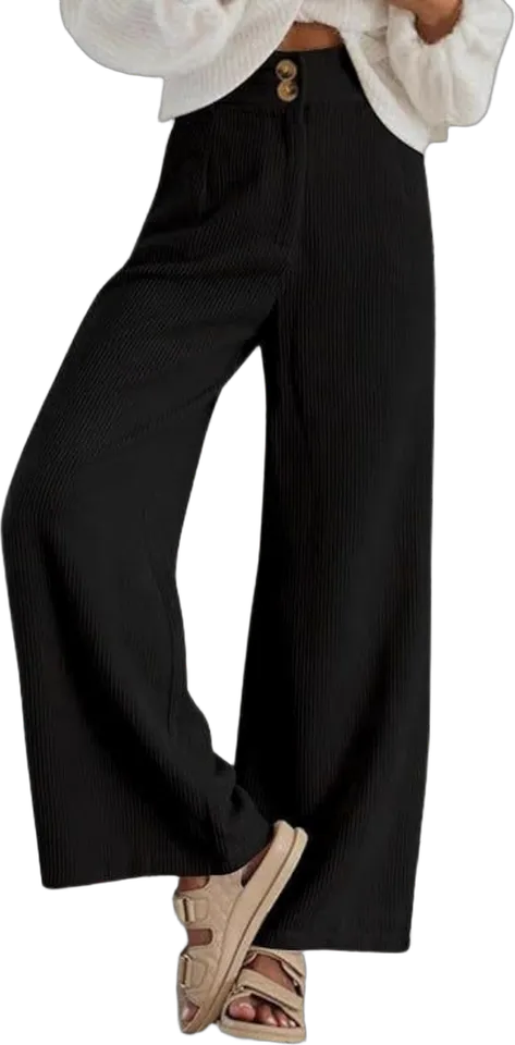 Pantalón ancho de pana