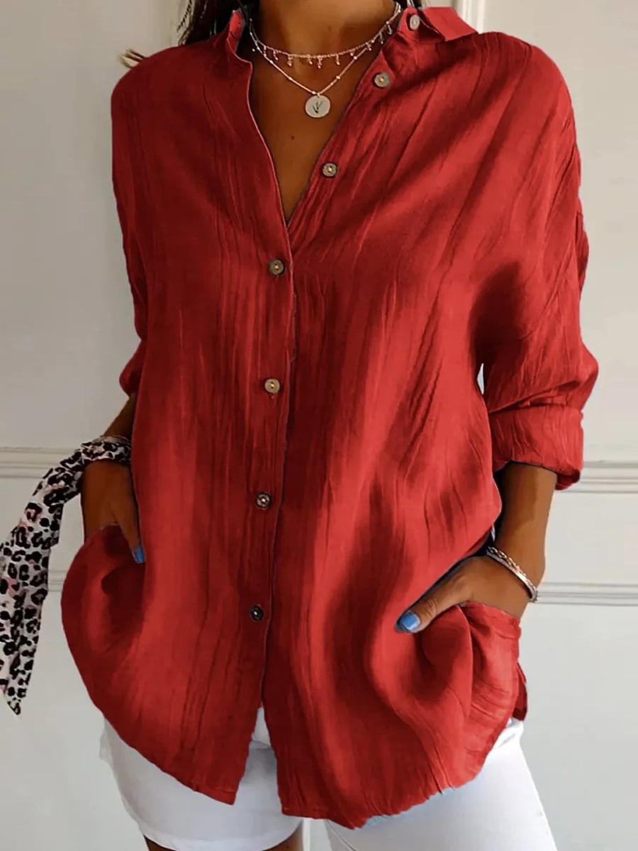 In red
