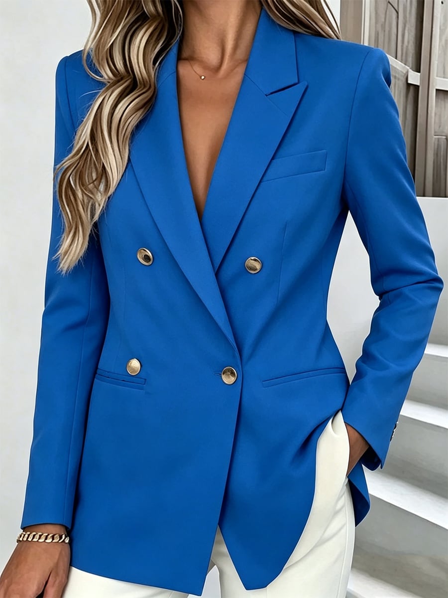 In royal blue