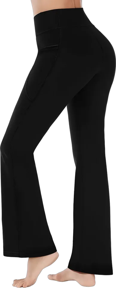 Pantalón acampanado forrado