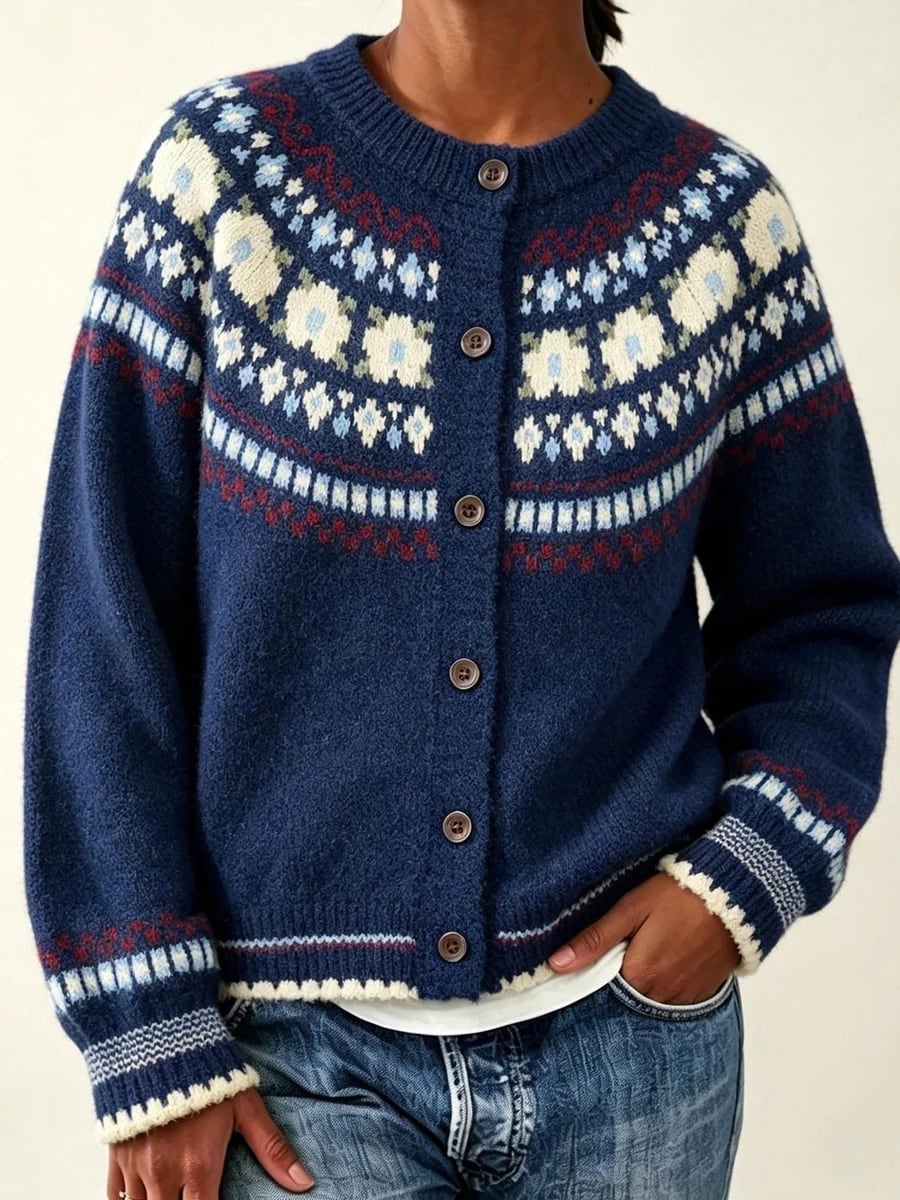 In navy