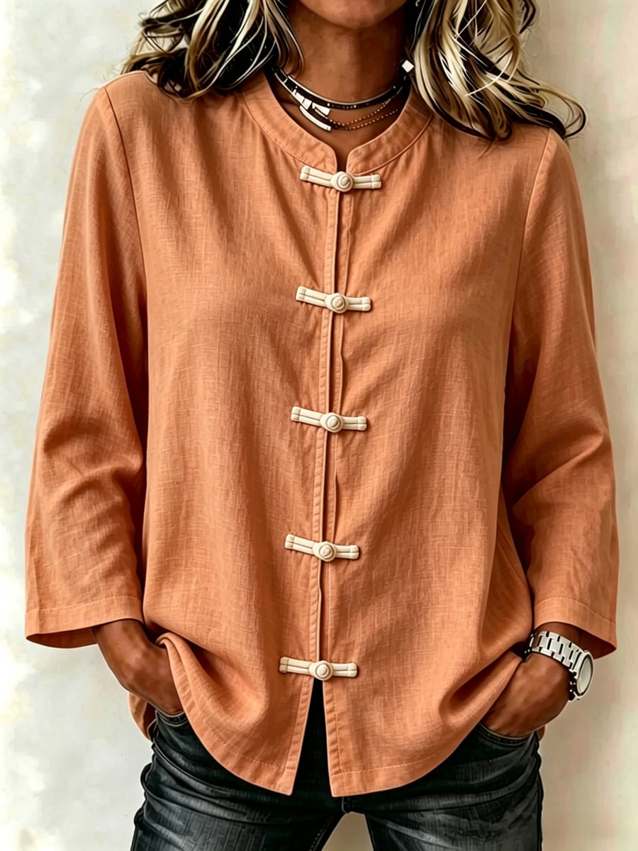 In orange