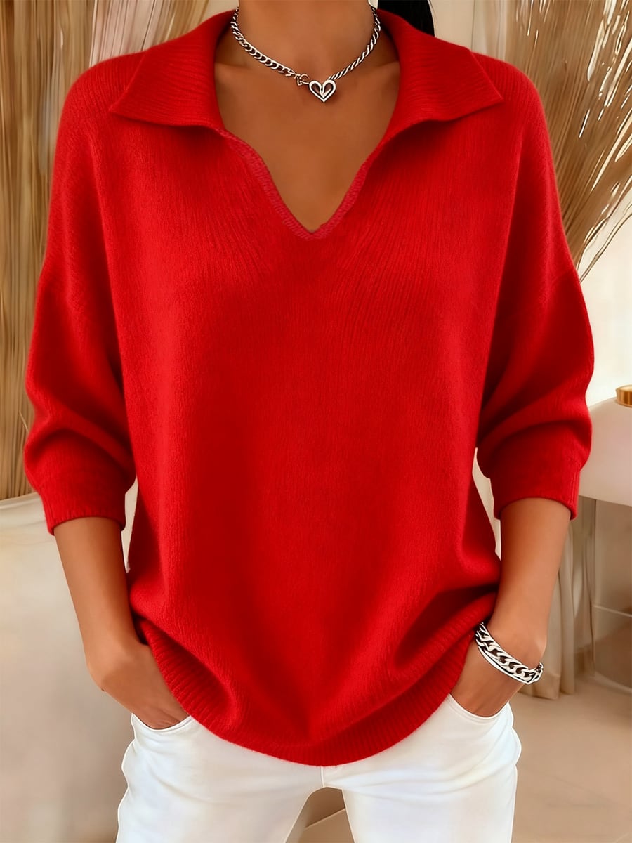 In red