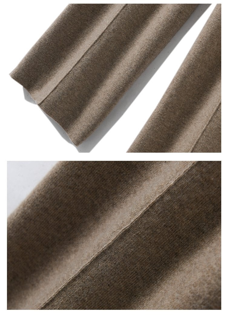 Close-up of the hem and fabric