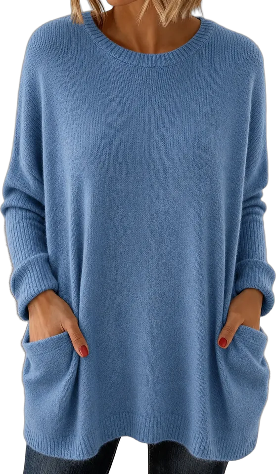 Pocket tunic sweatshirt