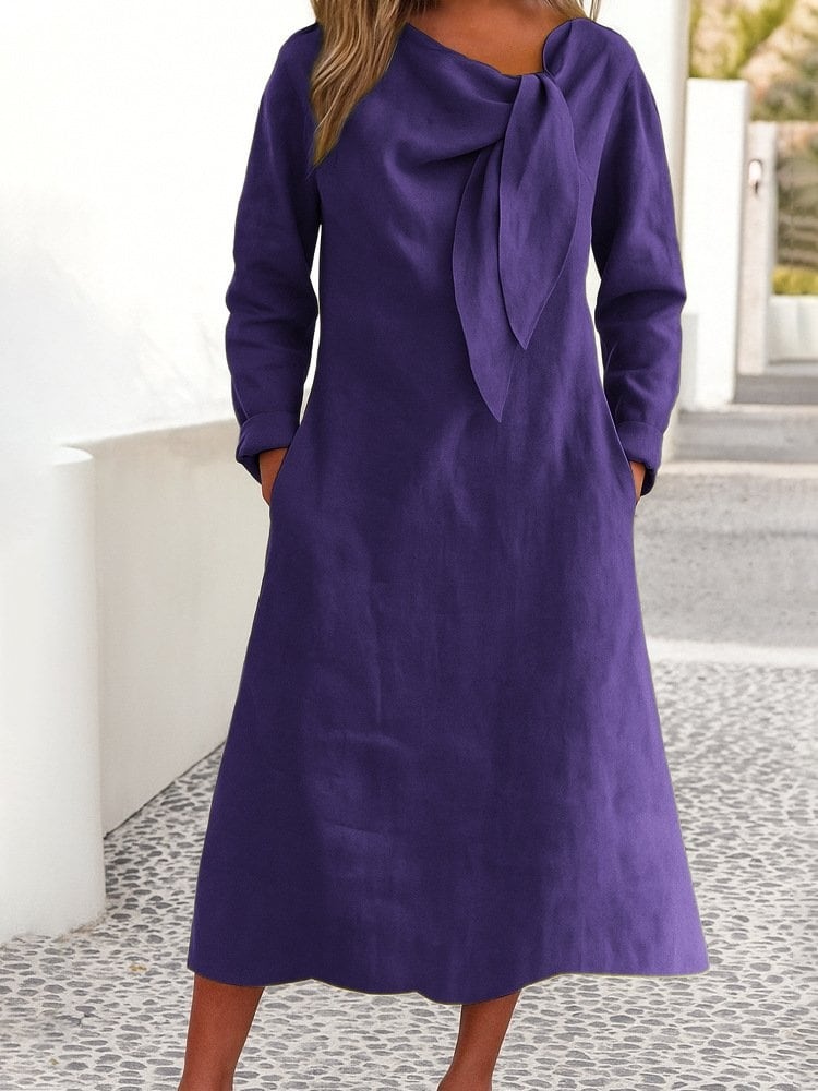 En morado