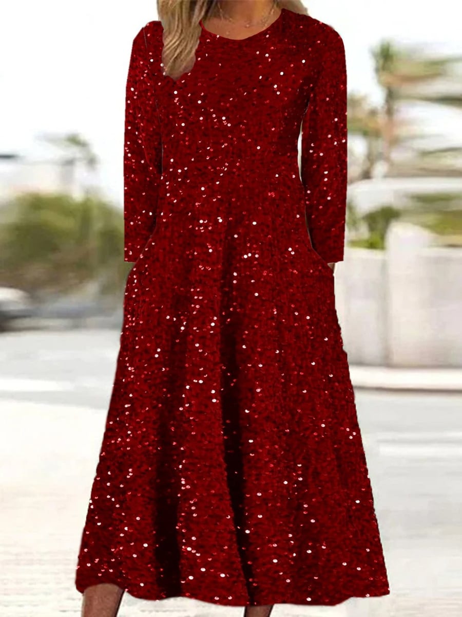 In red