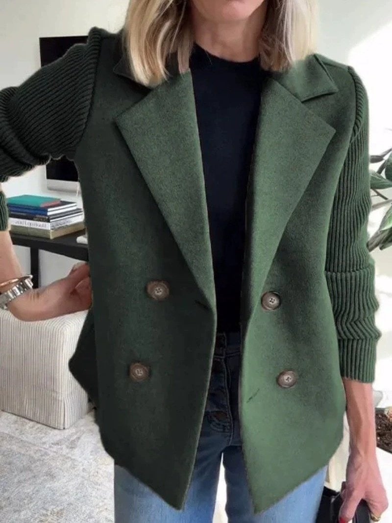 In dark green