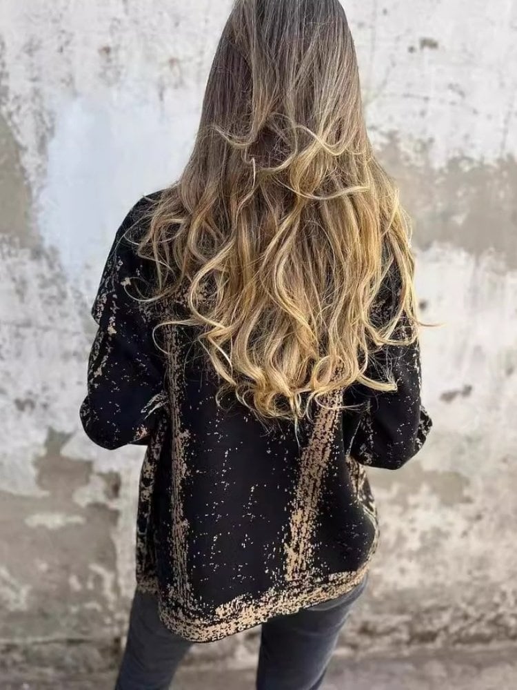 Black from the back