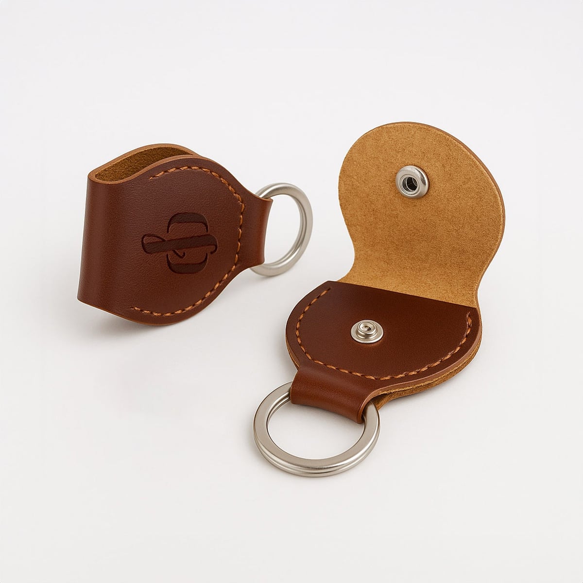Estuche llavero de piel vegana