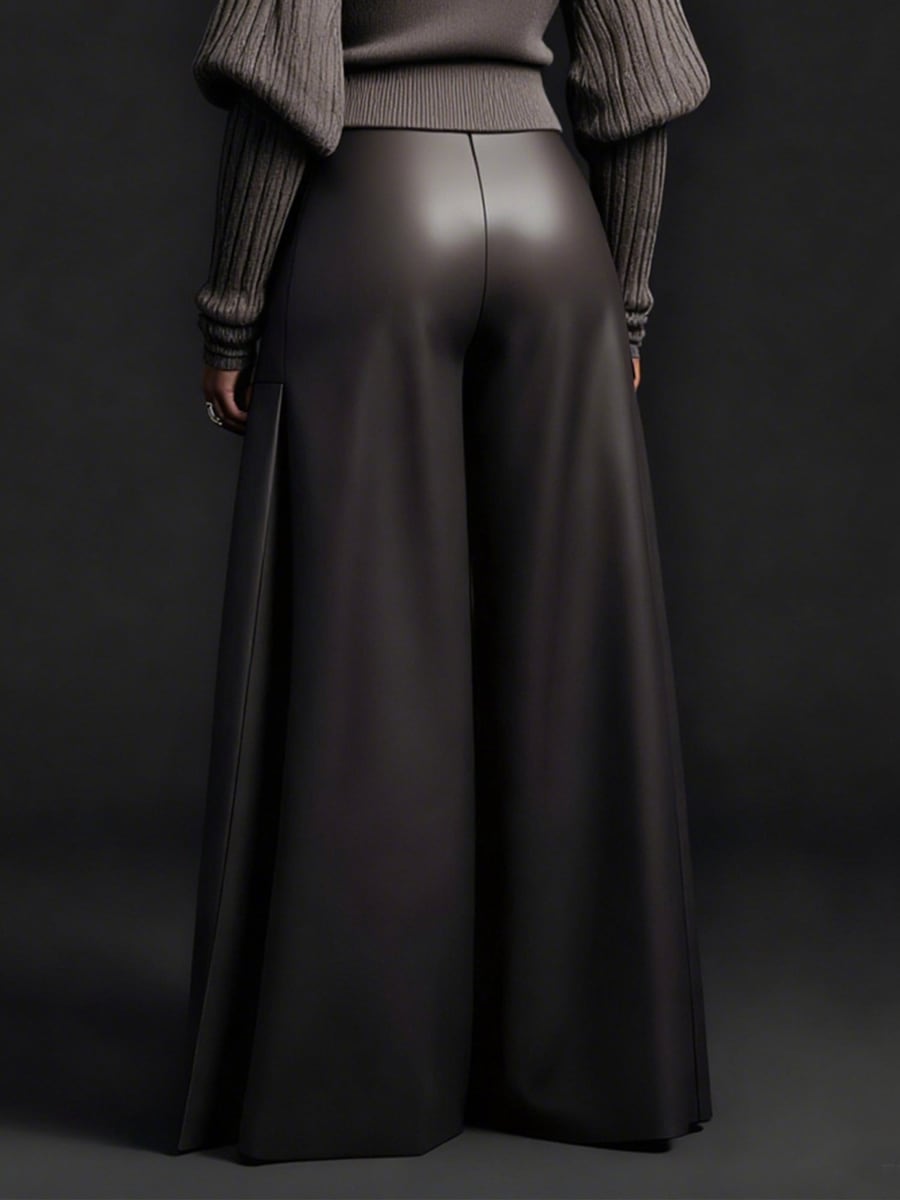 Back view showing the sheen