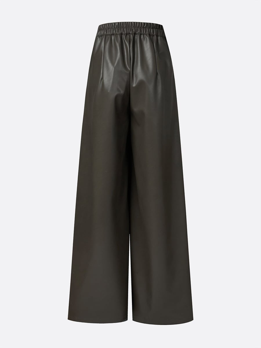 The trousers laid flat, back