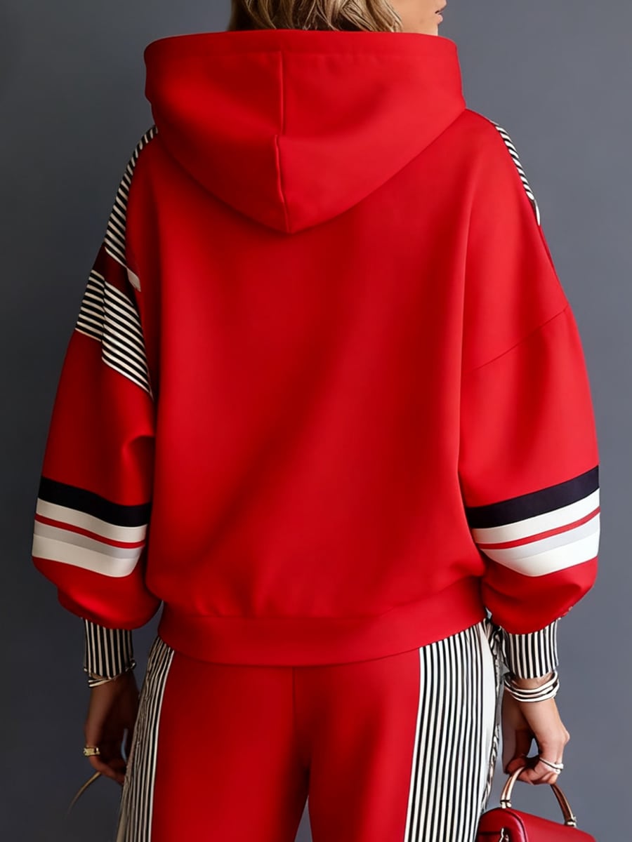 The red back and hood