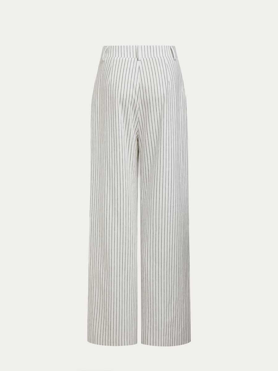 The trousers laid flat, back